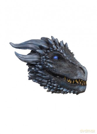 Game of Thrones Latex Mask White Walker Dragon