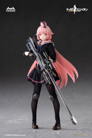 Girls's Frontline Pocket Art Action Action Figure 1/12 PA011 NTW-20 16 cm