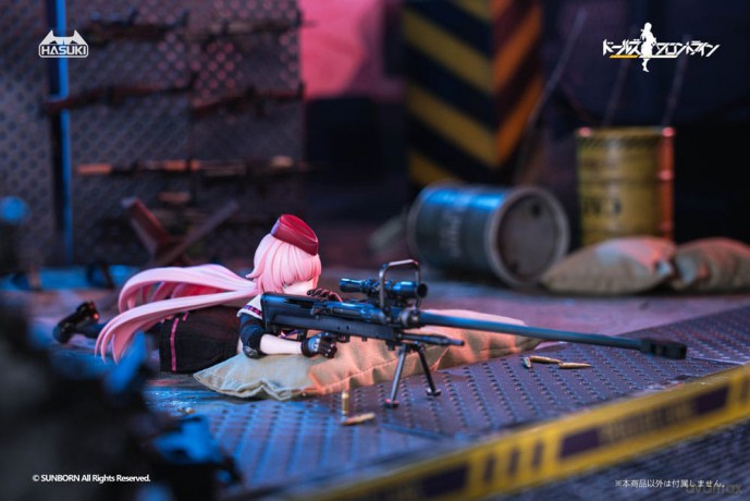 Girls's Frontline Pocket Art Action Action Figure 1/12 PA011 NTW-20 16 cm