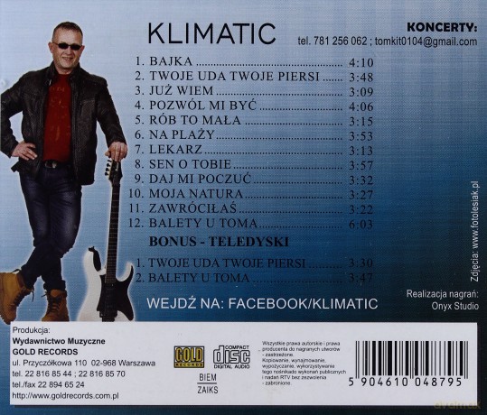 Klimatic: Moja Natura [CD]