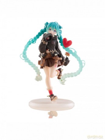 Hatsune Miku PVC Statue Hatsune Fashion Outdoor Spring Ver. 18 cm