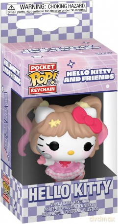 Hello Kitty and Friends POP! Vinyl Keychains 4 cm Hello Kitty (K-Pop Outfit)