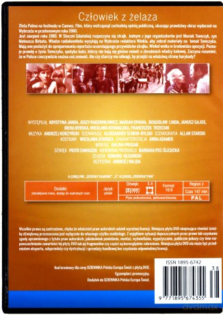 Człowiek z żelaza [DVD]