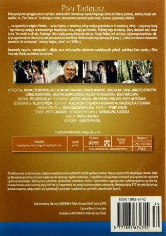 Pan Tadeusz (Filmoteka Dziennika) [DVD]