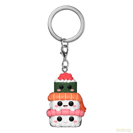 Kawaii Foodies Pocket POP! Vinyl Keychains 4 cm Sushi Stack Display (12)