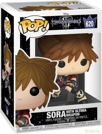 Kingdom Hearts 3 POP! Disney Vinyl Figure Sora w/Shield 9 cm