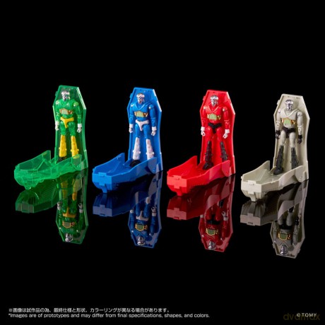 Legacysoul Action Figure Microman Command No. 2 4er Set