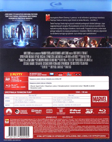 Iron Man 3 [Blu-Ray 3D]+[Blu-Ray]