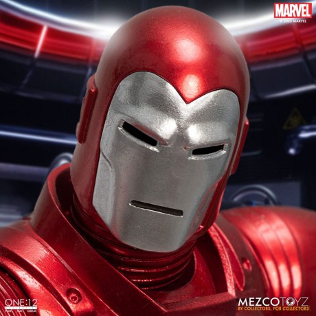 Marvel Action Figure 1/12 Iron Man (Silver Centurion Edition) 16 cm