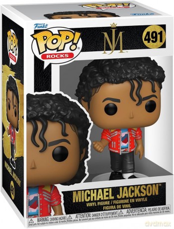 Michael Jackson POP! Rocks Vinyl Figure Beat It 9 cm