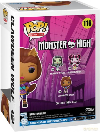 Monster High POP! Vinyl Figure Clawdeen 9 cm