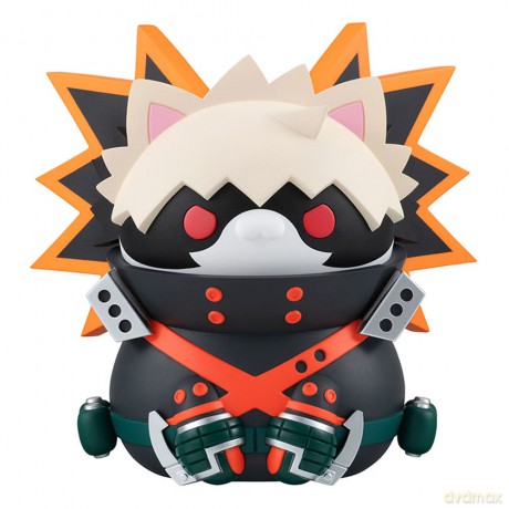 My Hero Academia Mega Cat Project Nyanto! The Big Heroaca Cats Series Series Trading Figure Katsuki Bakugo 12 cm