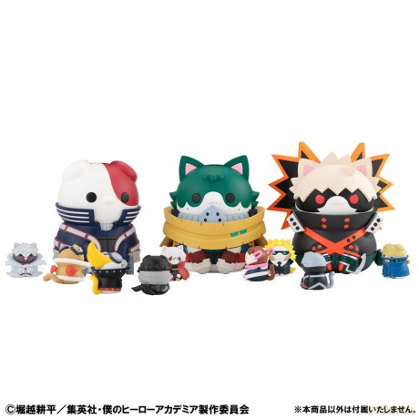 My Hero Academia Mega Cat Project Nyanto! The Big Heroaca Cats Series Series Trading Figure Shoto Todoroki 12 cm