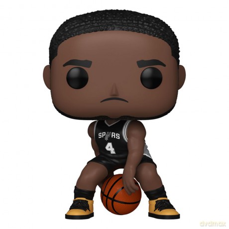 NBA POP! Basketball Vinyl Figure San Antonio Spurs: De'Aaron Fox (2025 Icon Edition Uniform) 9 cm