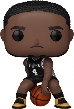 NBA POP! Basketball Vinyl Figure San Antonio Spurs: De'Aaron Fox (2025 Icon Edition Uniform) 9 cm