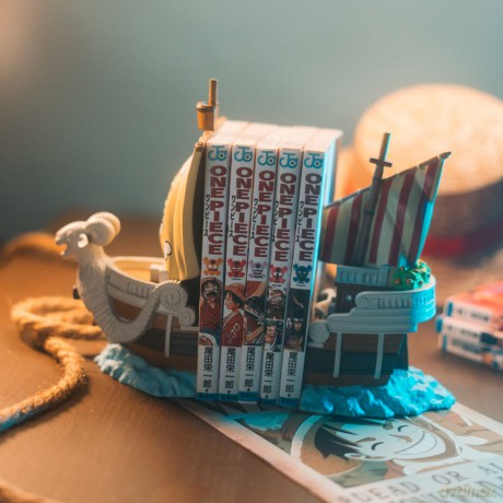 One Piece Bookends Going Merry