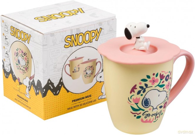 Peanuts Mug with lid Premium Ver.