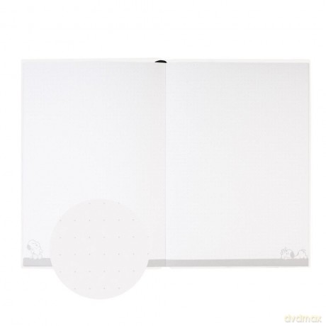 Peanuts Premium Plush Notebook A5 Snoopy