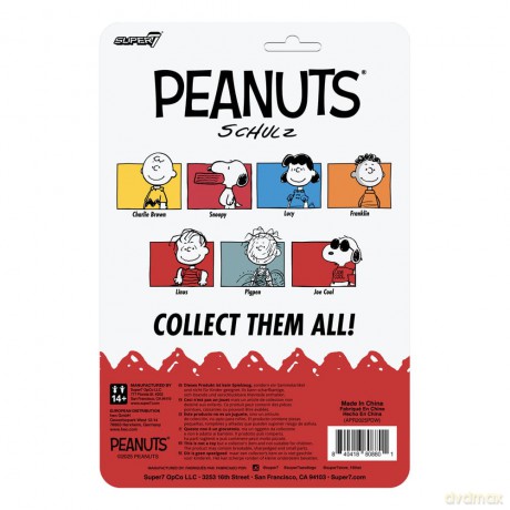 Peanuts ReAction Action Figure Wave 8 Joe Cool 9 cm