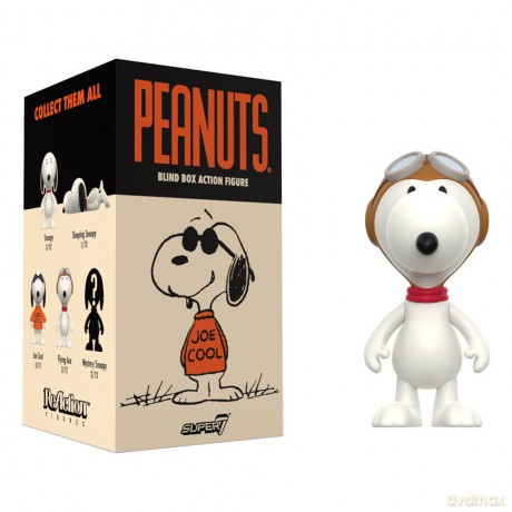 Peanuts ReAction Action Figures 10 cm Wave 06 So Many Snoopies! Blind Box Display (12)