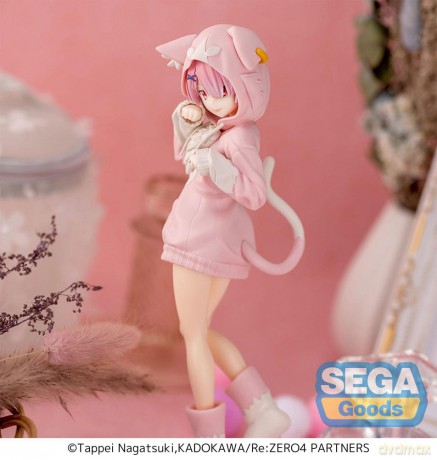 Re:Zero Starting Life in Another World XStellar PVC Statue Ram Mofumofu Pack 22 cm