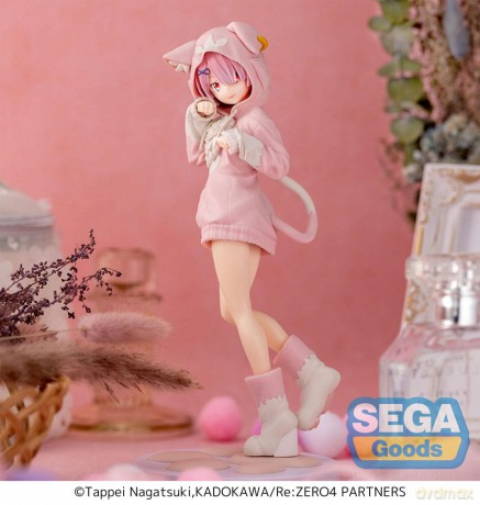 Re:Zero Starting Life in Another World XStellar PVC Statue Ram Mofumofu Pack 22 cm
