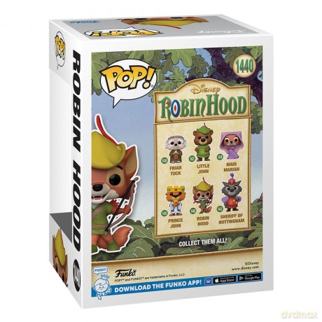 Robin Hood POP! Disney Vinyl Figure Robin Hood 9 cm