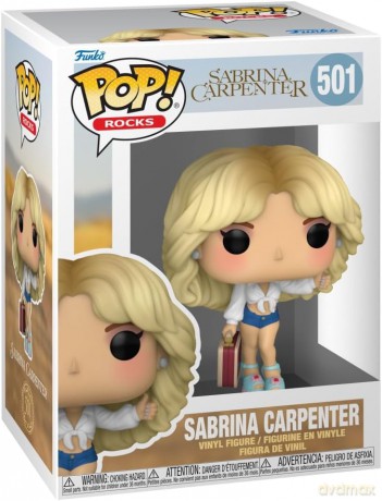 Sabrina Carpenter POP! Rocks Vinyl Figure Manchild 9 cm