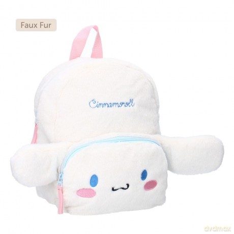 Sanrio Backpack Cinnamoroll Fluffy Festival White 26 cm