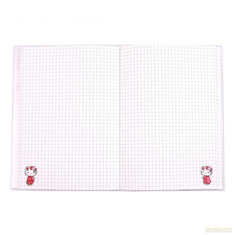 Sanrio Notebook Hello Kitty Kimono Holographic Checkered