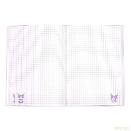 Sanrio Notebook Kuromi Japanese Holographic Checkered