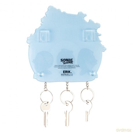 Sonic the Hedgehog Key rack incl. 3 key rings