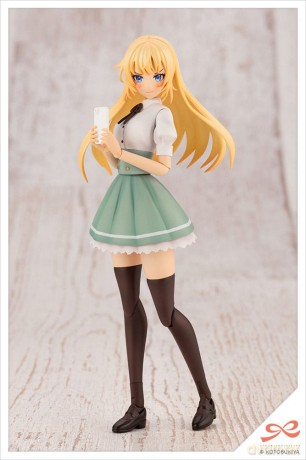 Sousai Shojo Teien Plastic Model Kit 1/10 Ritsuka Saeki St. Iris Gauken Grils' High School summer clothes 16 cm