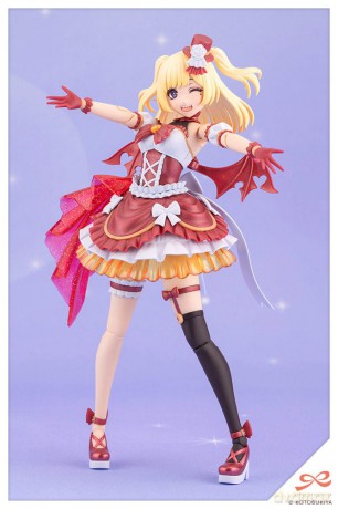 Sousai Shojo Teien Plastic Model Kit 1/10 Yue Kisaragi Diva Costume Dreaming Style Strawberry Moon 16 cm
