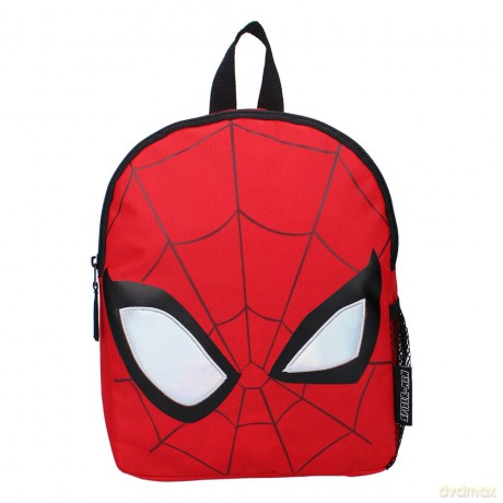Spider-Man Backpack Fluffy Friends Red 32 cm