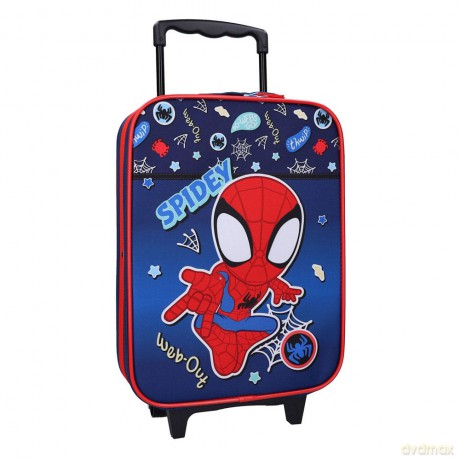 Spider-Man Trolley Backpack Spidey Made To Roll 49 cm