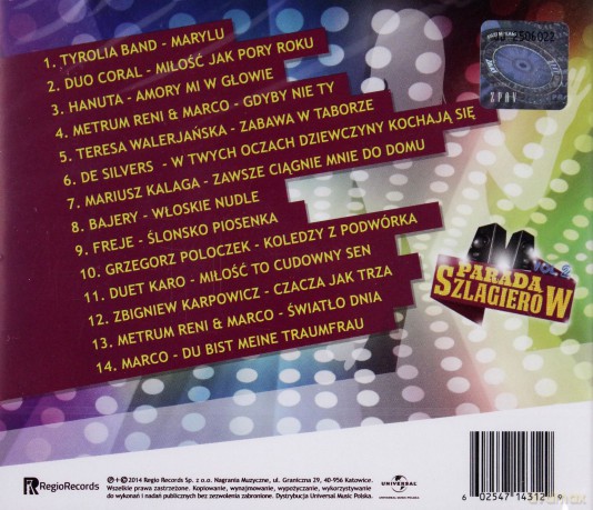 Parada Szlagierów Vol. 2 [CD]