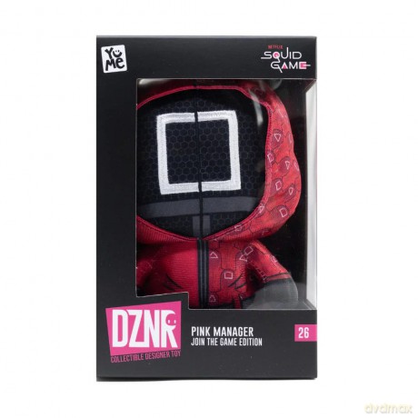 Squid Game DZNR Plush Figure Masked Manager Join the Game Edition 18 cm