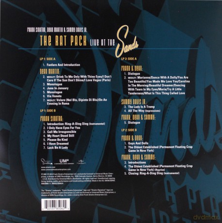 Frank Sinatra: The Rat Pack - Live At The Sands (Limited Edition) [2xWinyl]