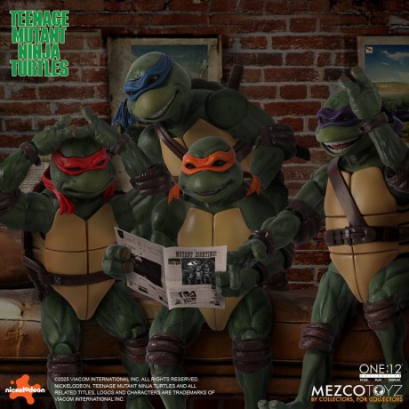Teenage Mutant Ninja Turtles Figures box set 1/12 Teenage Mutant Ninja Turtles (1990 Movie) 15 cm