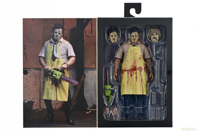Texas Chainsaw Massacre Clothed Action Figure Leatherface 50th Anniversary 20 cm