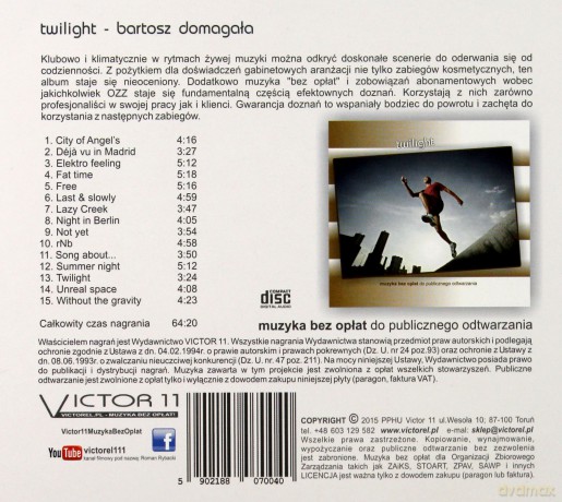 Bartosz Domagała: Twilight [CD]