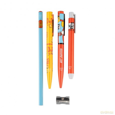 The Simpsons Pencil Holder incl. Stationary Set