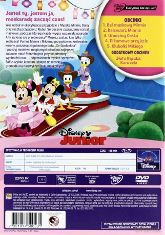 Klub Przyjaciół Myszki Miki: Bal maskowy (Disney Junior) [DVD]