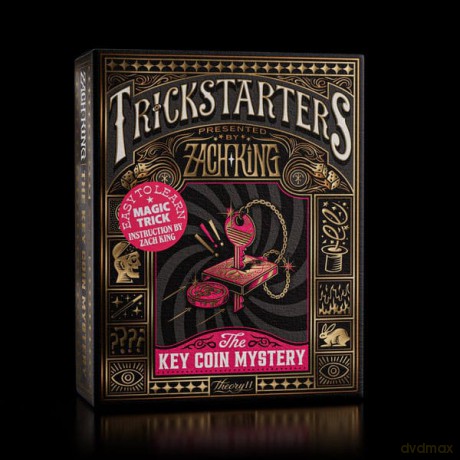 Trickstarters by Zach King Magic Trick Box The Key Coin Mystery