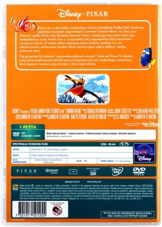 Gdzie jest Nemo? (Disney Pixar) [DVD] 