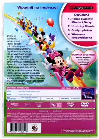 Klub Przyjaciół Myszki Miki: Kocham Minnie (Disney Junior) [DVD]