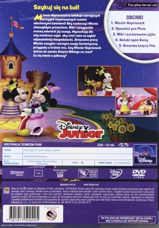 Klub Przyjaciół Myszki Miki: Minnie - Kopciuszek [DVD]