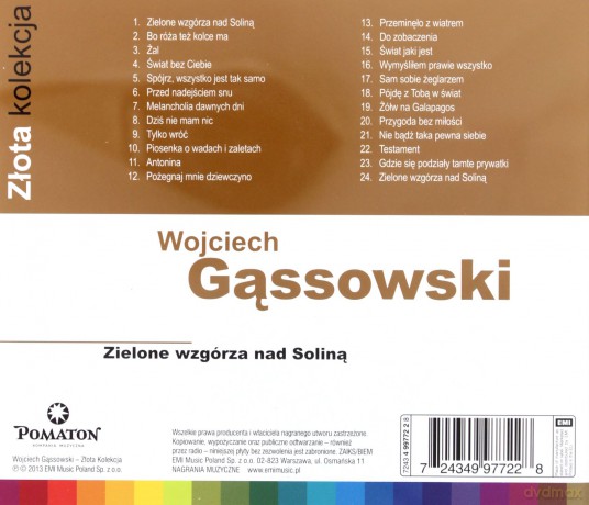 Wojciech Gąssowski: Złota Kolekcja [CD]
