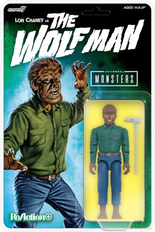 Universal Monsters ReAction+ Action Figure Wave 1 The Wolf Man 10 cm